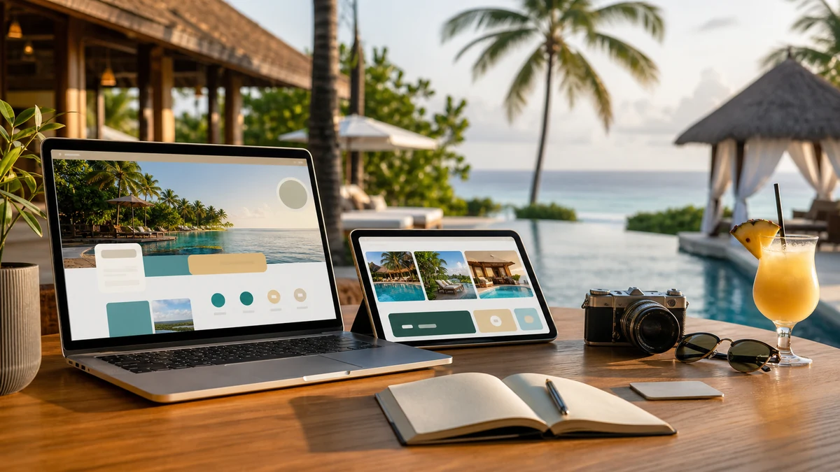 Tạo trang web cho resort nghỉ dưỡng chuyên nghiệp 2 Website là kênh giới thiệu hình ảnh resort trực quan nhất