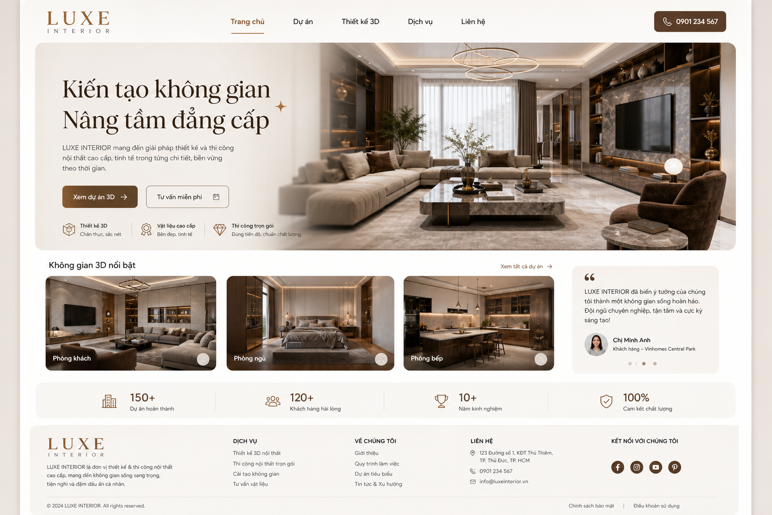 Thiết Kế Web Công Ty Nội Thất Hiển Thị Hình Ảnh 3D 3 Lợi Ích Khi Thiết Kế Website Nội Thất 3D Tại VINASOFT