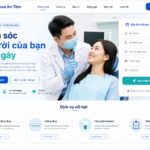 Thiết kế web phòng khám nha khoa có đặt lịch online