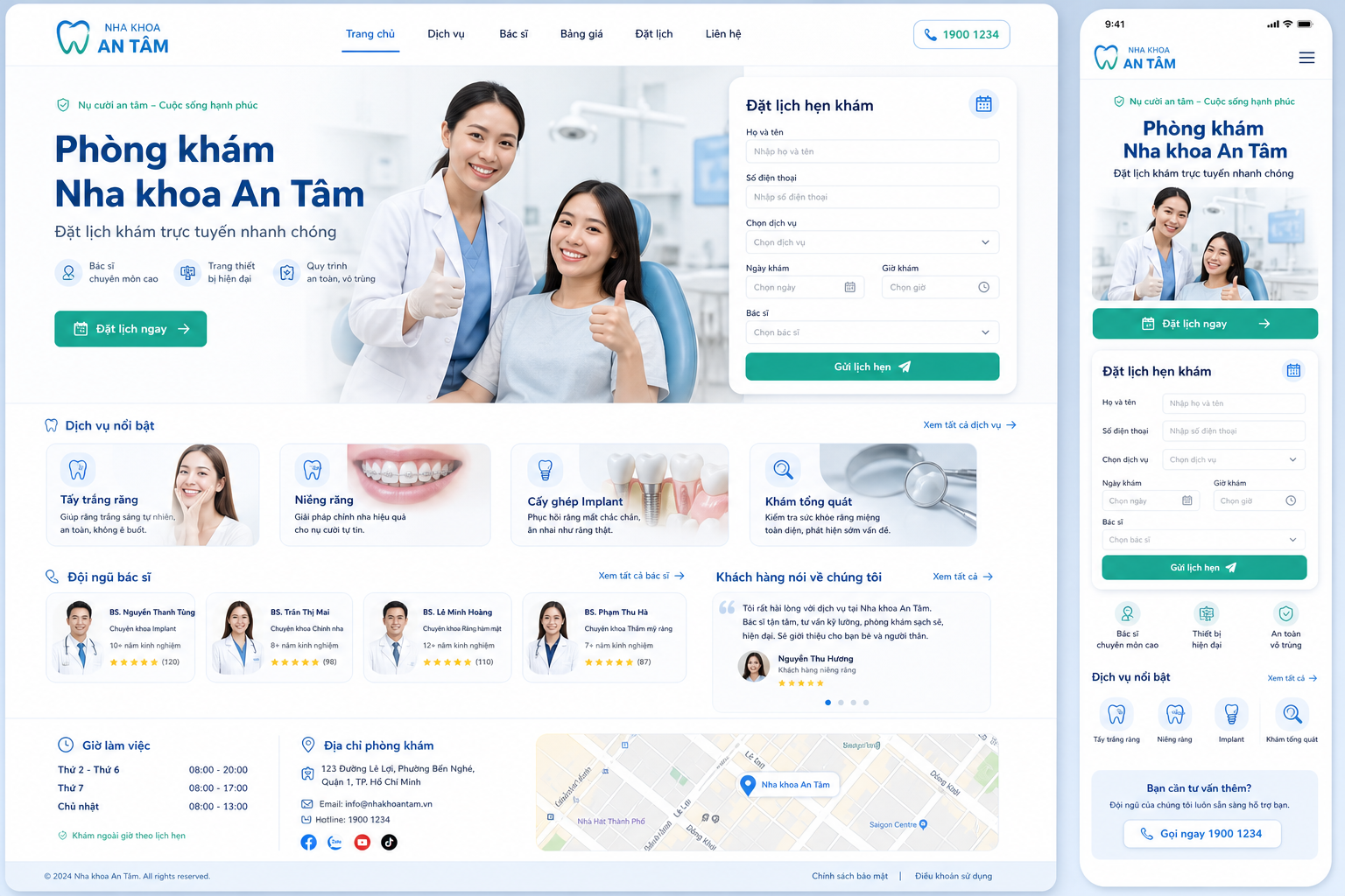 Thiết kế web phòng khám nha khoa có đặt lịch online 3 Đặt lịch khám trực tuyến giúp tăng tỷ lệ chuyển đổi