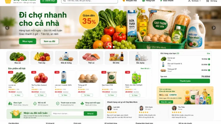 Thiết kế web siêu thị mini chuẩn SEO, dễ quản lý 18 thiet ke web sieu thi mini 1