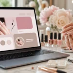 Thiết kế web tiệm nail mi chuẩn SEO, đẹp, đặt lịch online
