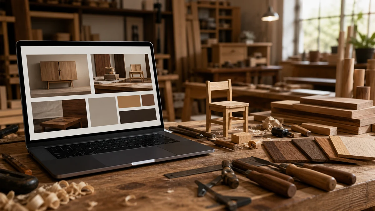 Thiết kế web xưởng mộc và đồ gỗ chuẩn SEO | VINASOFT 1 Vì sao xưởng mộc và đơn vị kinh doanh đồ gỗ cần có website?