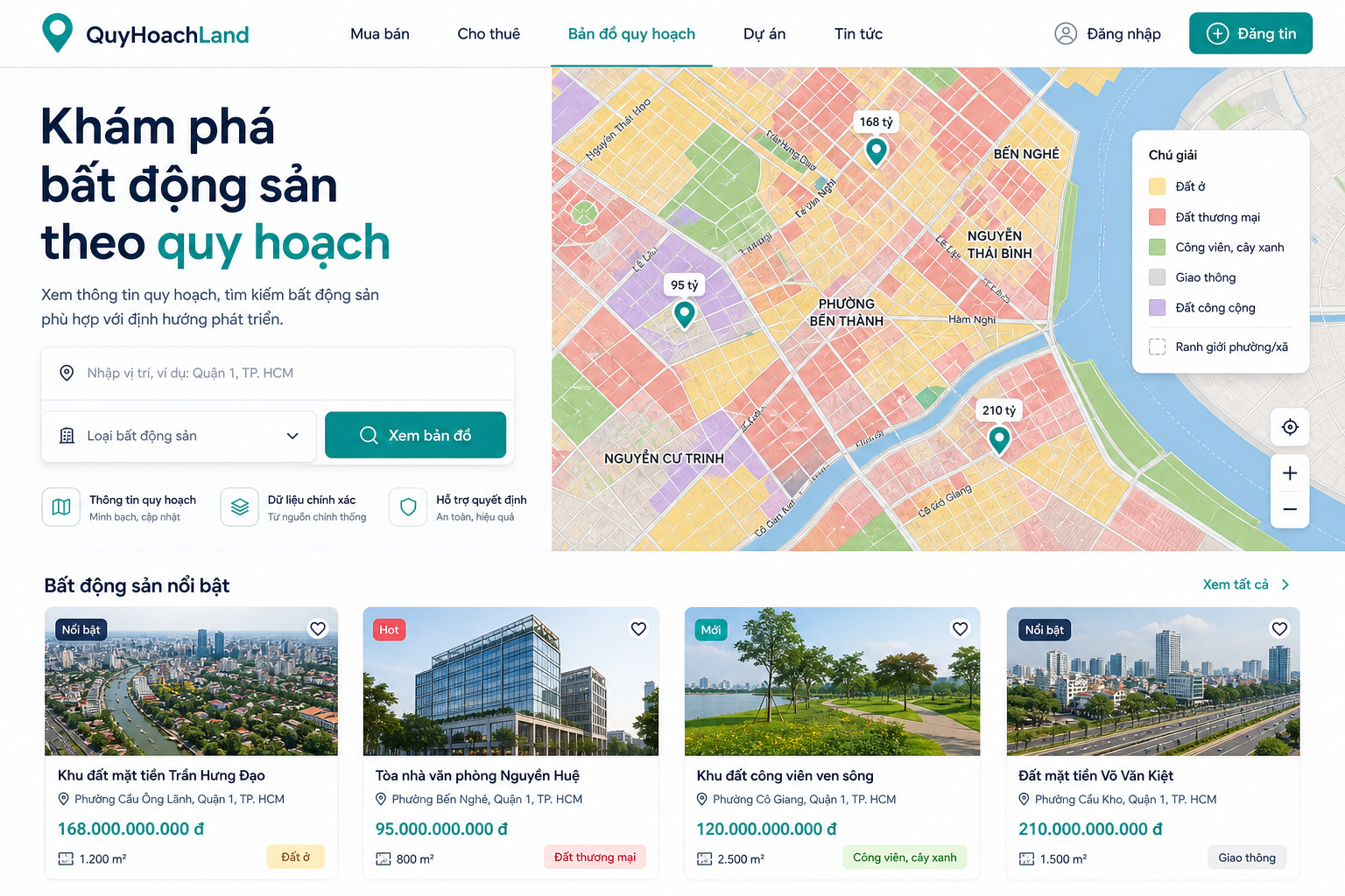 Thiết kế website bất động sản có bản đồ quy hoạch 1 Vì Sao Cần Thiết Kế Website Bất Động Sản Có Bản Đồ Quy Hoạch?