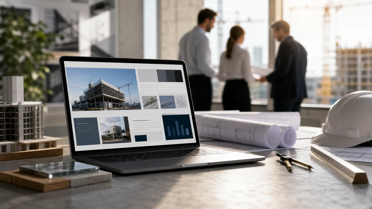 Thiết kế website công ty xây dựng chuyên nghiệp, chuẩn SEO 3 Giới thiệu dự án xây dựng một cách trực quan
