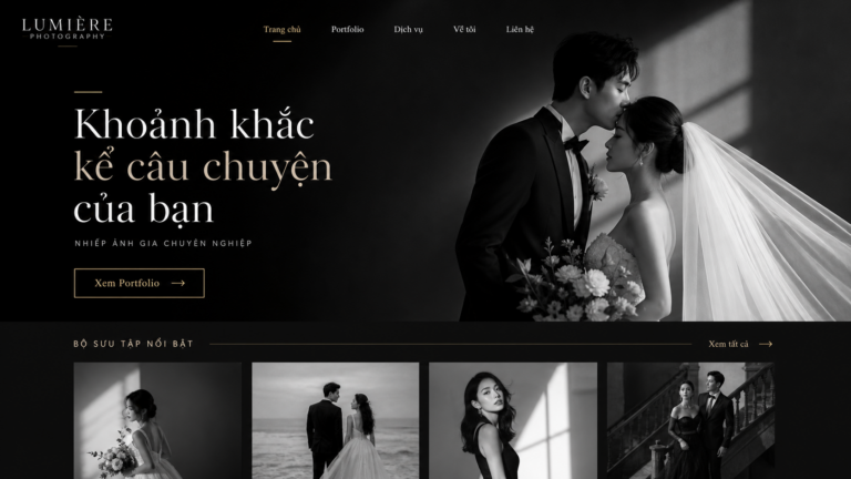 Thiết Kế Website Portfolio Cho Thợ Chụp Ảnh Chuyên Nghiệp 14 thiet ke website portfolio cho tho chup anh chuyen nghiep 1 91